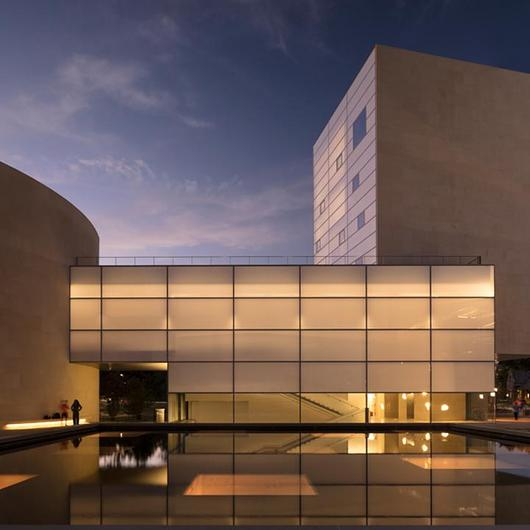 Limestone Cladding at Center of Arts / PIMAR - Italian Limestone Specialist