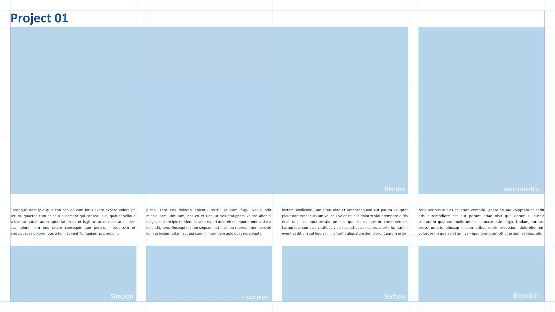 Introduction Board Sample Gallery of How to Create Architectural Presentation Boards - 8