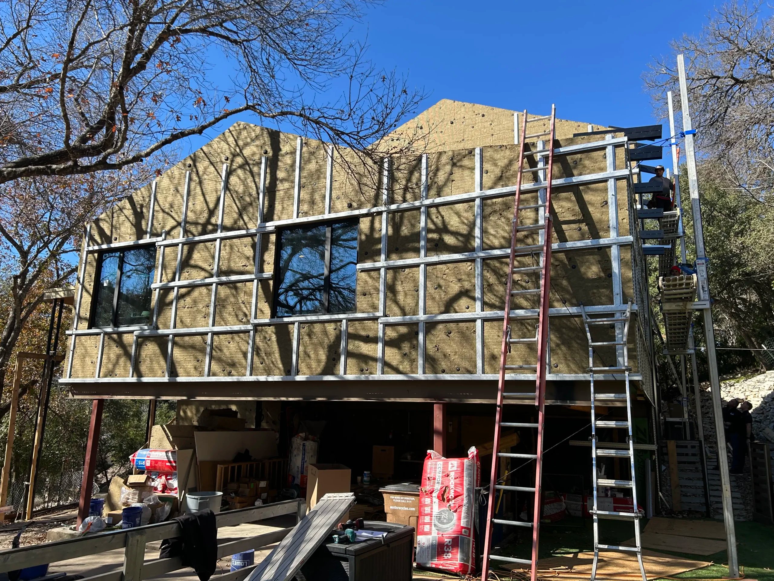 Longboard Cladding Cladding System at Glauser Residence from Longboard®