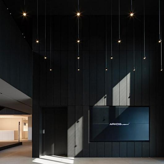 Lighting Fixtures at Arkoslight Headquarters