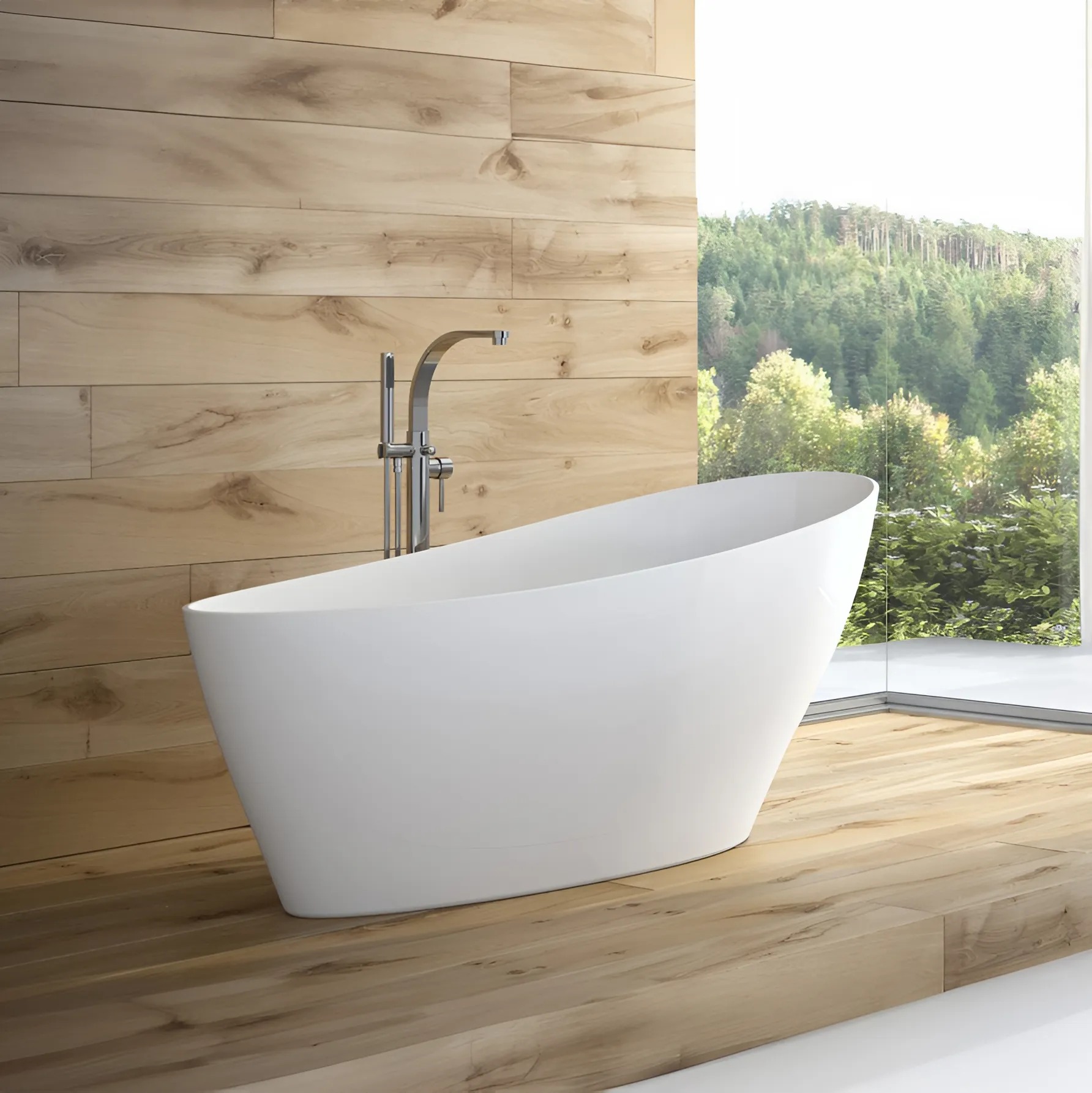 Gallery of Freestanding Acrylic Bathtubs - 6