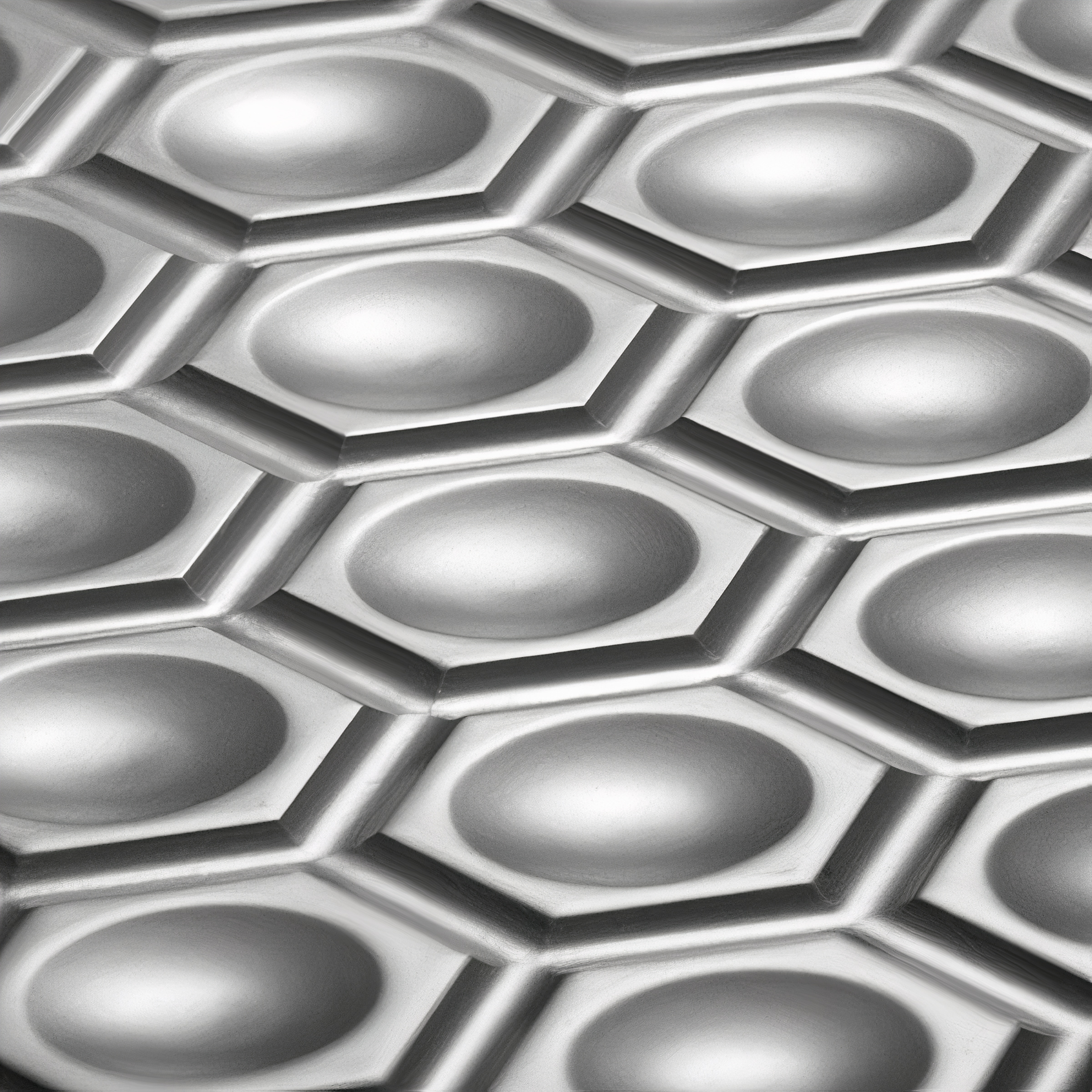 Gallery of Textured Panels | Hexagon - 1