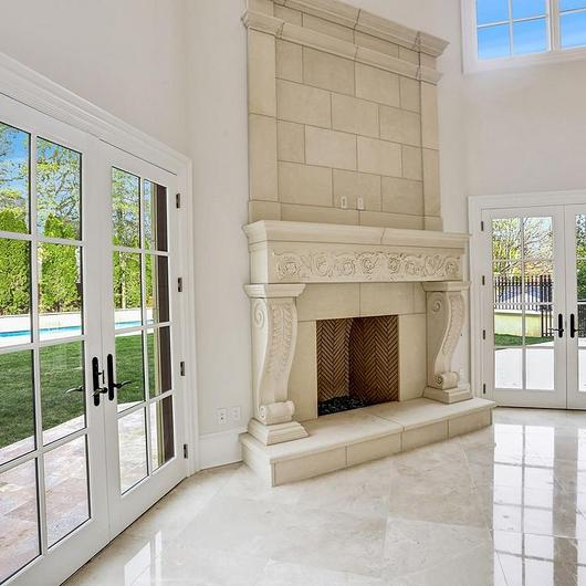 Fireplaces / PIMAR - Italian Limestone Specialist