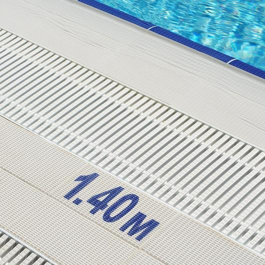 Numbers and Symbols in Olympic Series Pool Copings / SERAPOOL