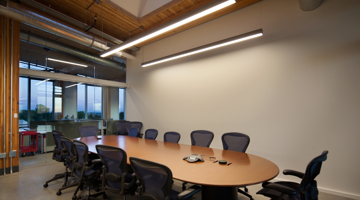 Gallery of Energy efficient LED fixtures in the Bullitt Center - 3