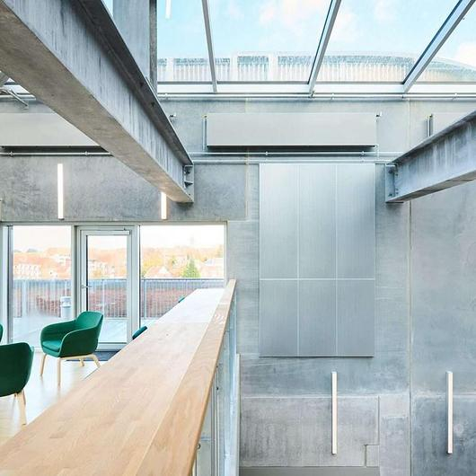 Silent Board Panels at Danish Office Headquarters / DAMPA