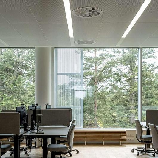 Customized Clip-In Ceilings at Offices in Hørsholm / DAMPA