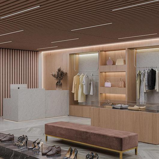 PET Linear Panel System | GRILLA / Material LogIQ