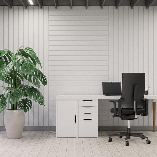 PET Felt Engraved Acoustic Panel | VEE / Material LogIQ