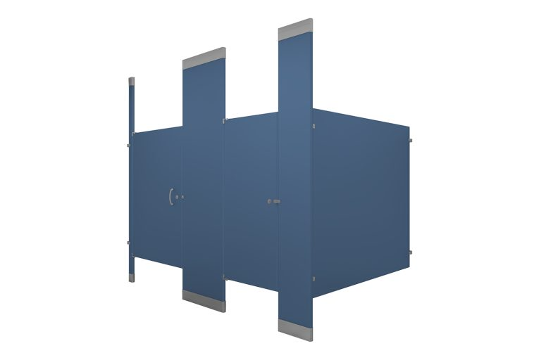 Gallery of Toilet Partitions - Powder-Coated - 9