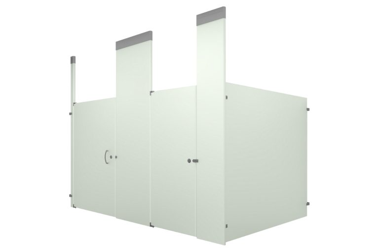 Gallery of Toilet Partitions - Powder-Coated - 3