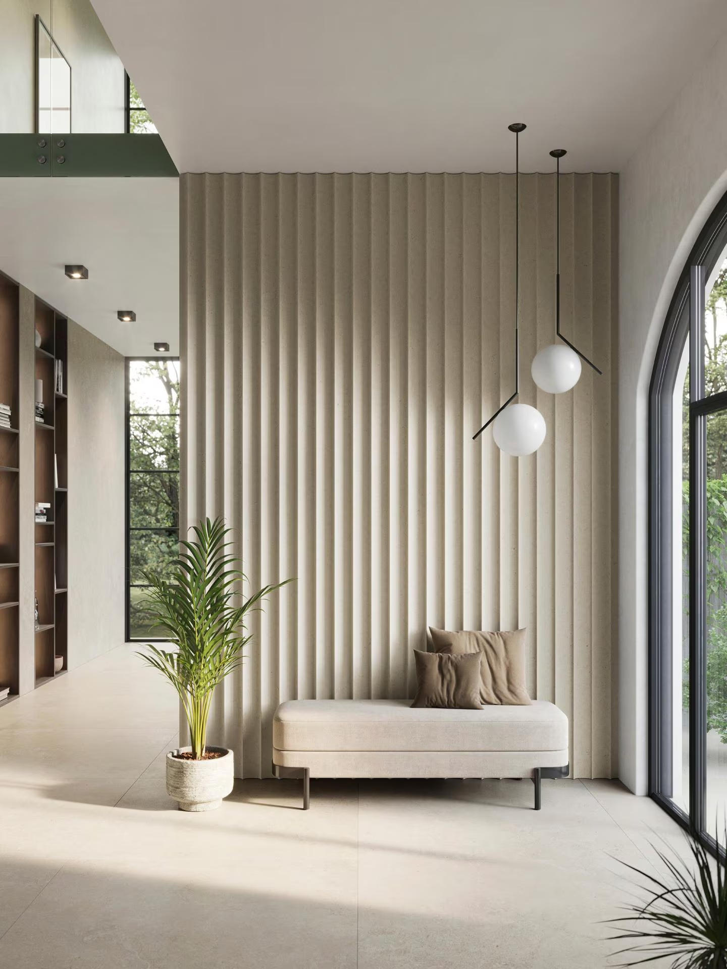 Paneles decorativos para paredes de Porcelanosa