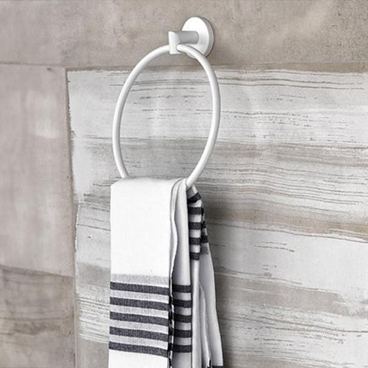 Bathroom Equipment - Metallic Towel Rings / Sanco