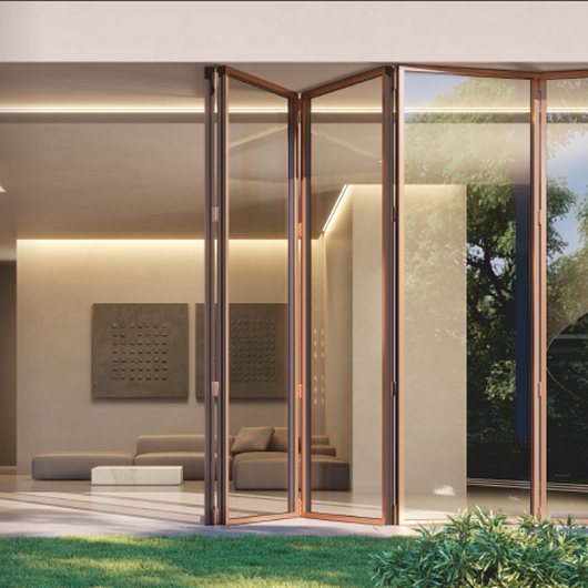 Minimal Bi-Fold Door System - Motion 60FS / Motion Facades