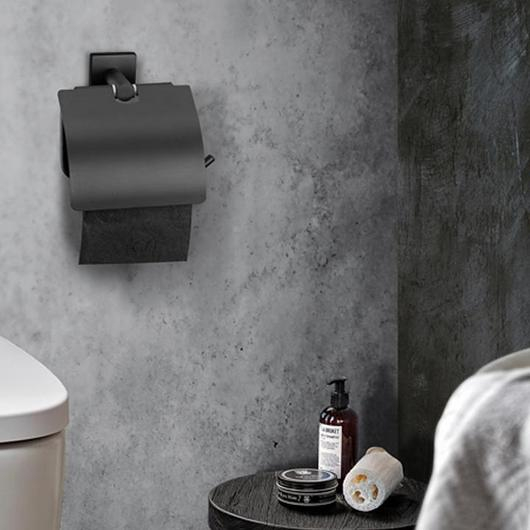 Bathroom Accesory - Toilet Roll Holder with Cover / Sanco