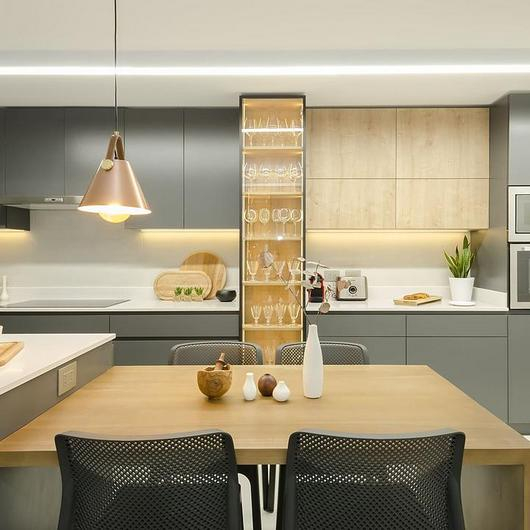 Revestimientos en cocina unifamiliar Fray Bernardo / Masisa®