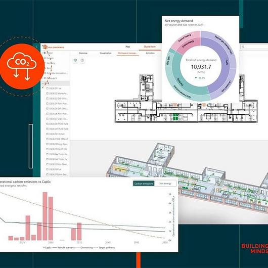 Building Management Platform Building Management Platform - BuildingMinds from Schindler Group