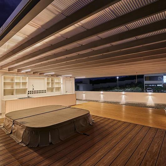 Cubierta translúcida 3DLITE en casa de Querétaro / Danpal