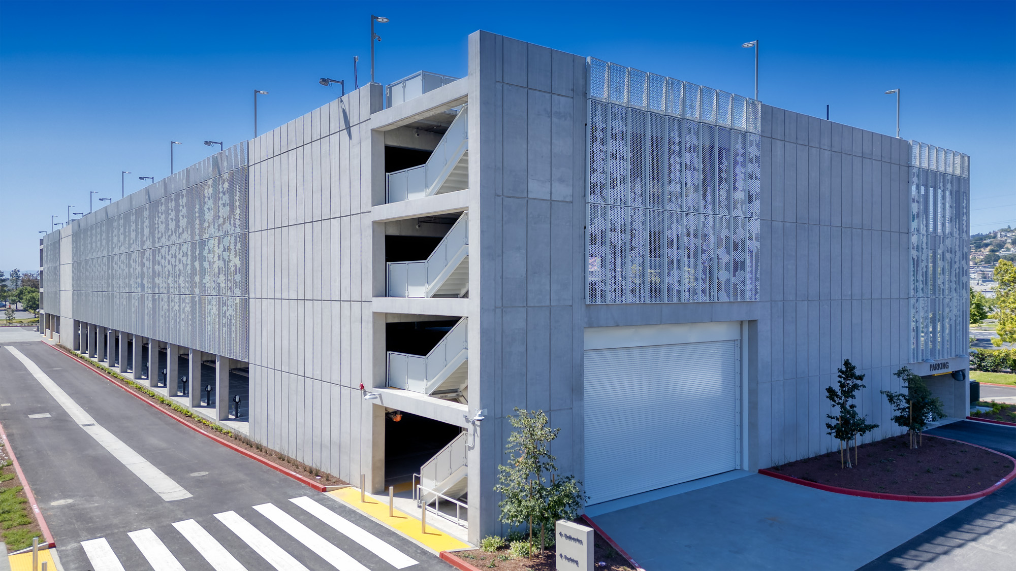 Gallery of Parking Garage Screen - 4