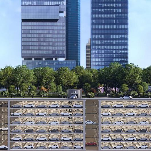 Robotic Parking Solutions for Public Parking / MPSystem