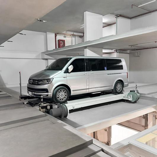 Robotic Parking System in Medical Center / MPSystem