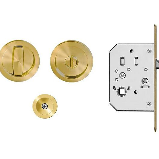 Flush Pull Handles - Satin Brass Collection / Karcher Design