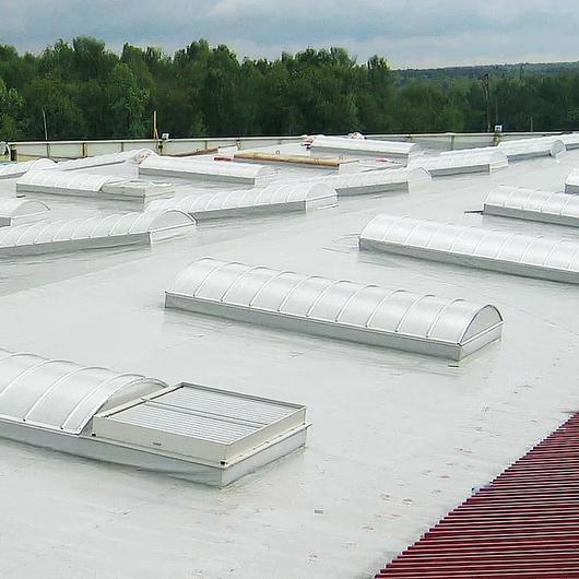 Lucarnas termoformadas traslúcidas para cubiertas / DVP