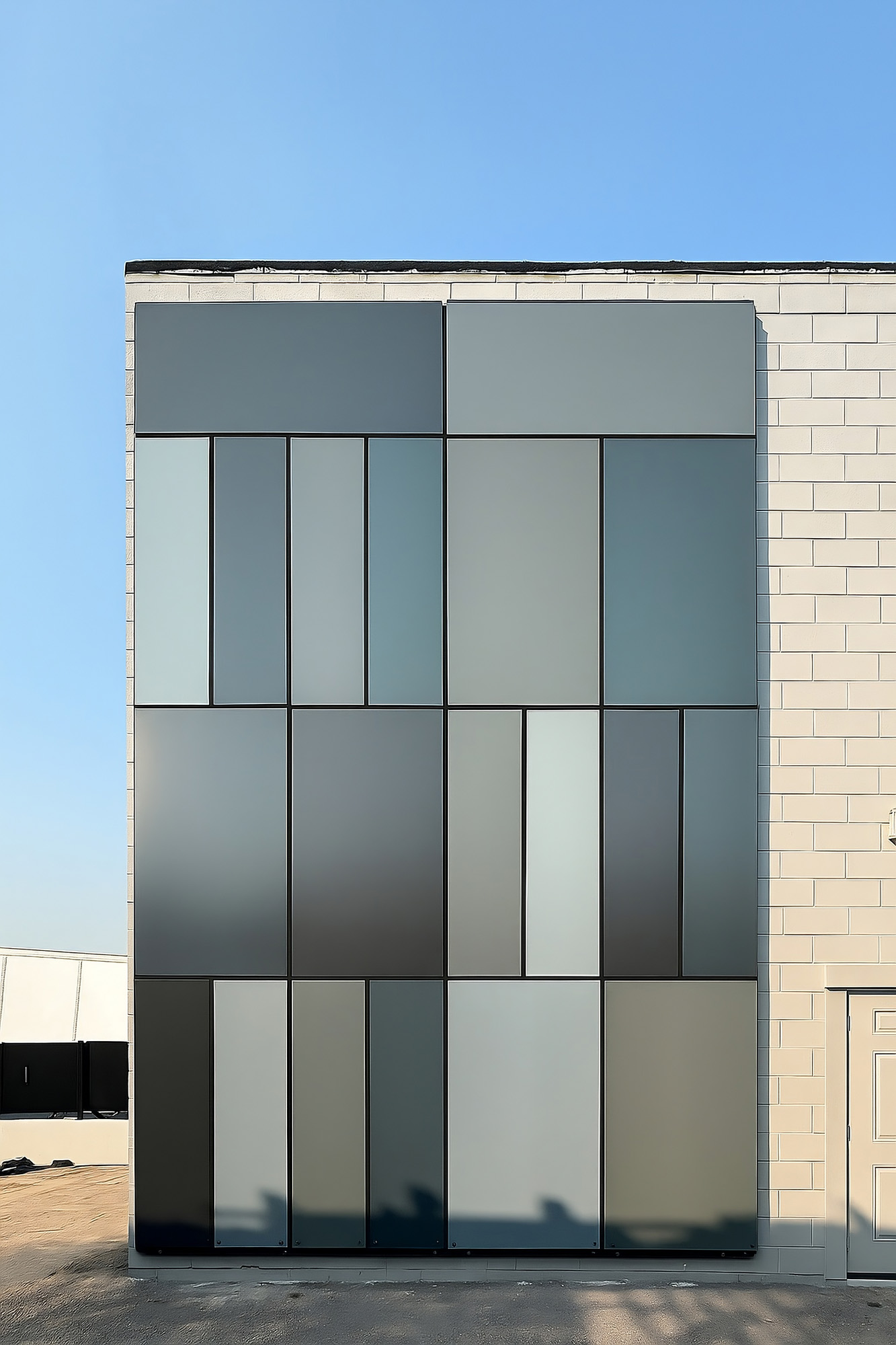 Solar Embedded Cladding Gallery of Solar Cladding - eFacade LITE - 2