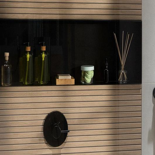 Prefabricated Aluminum Shower Niche - DESIGN-NICHE / Schluter