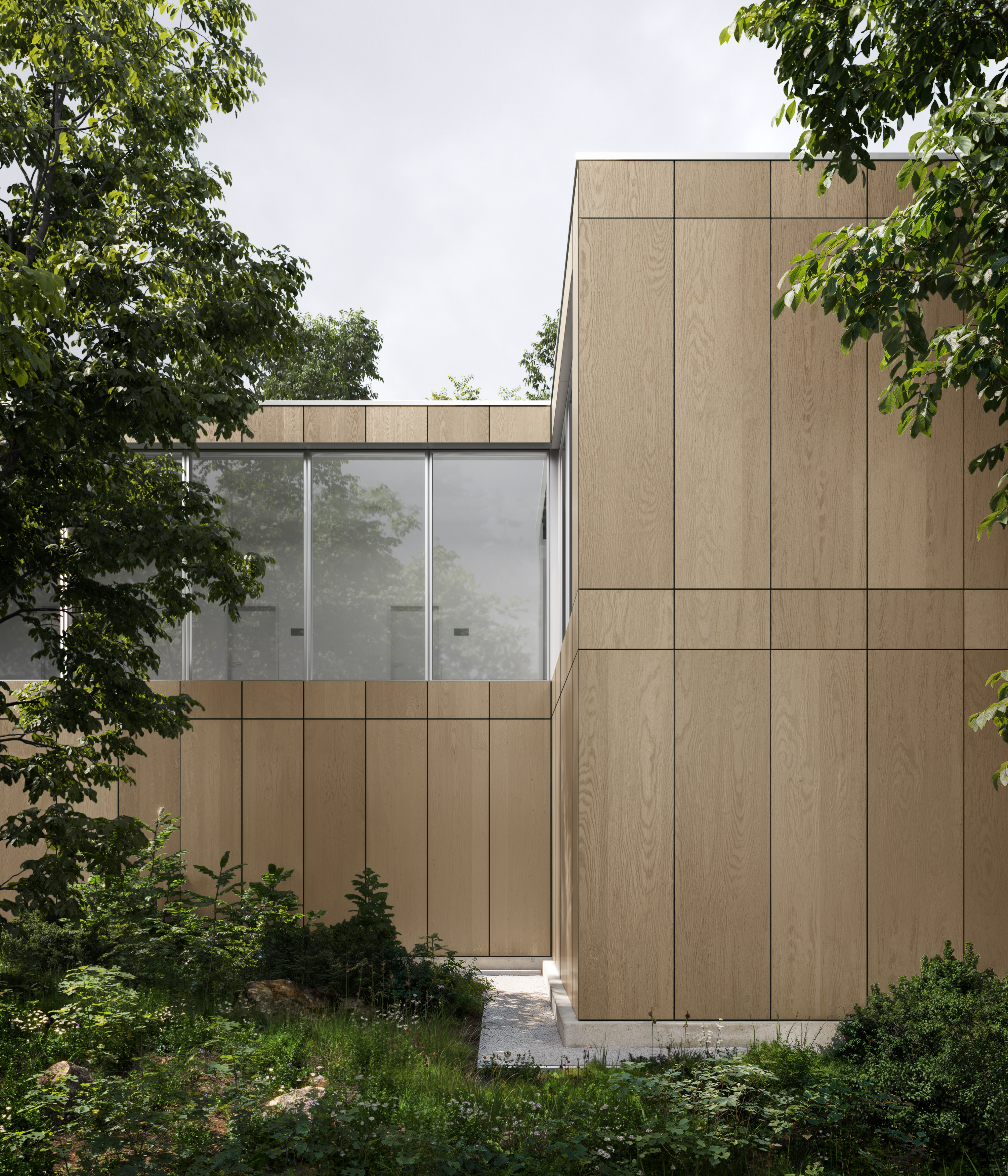 Wood Cladding - NATURCLAD-B from PARKLEX PRODEMA