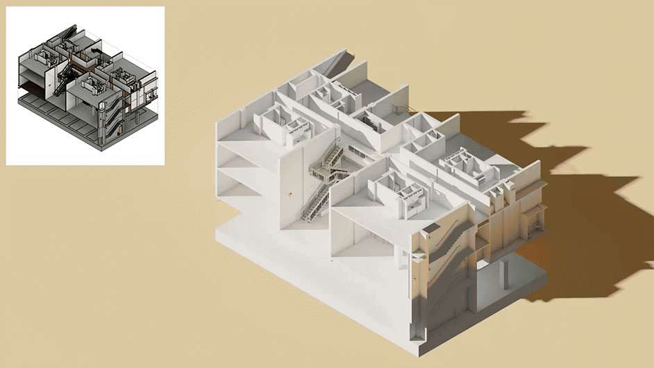 Snowdon Towers visual styles