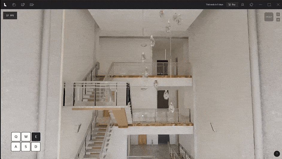 Lumion View WASD navigation