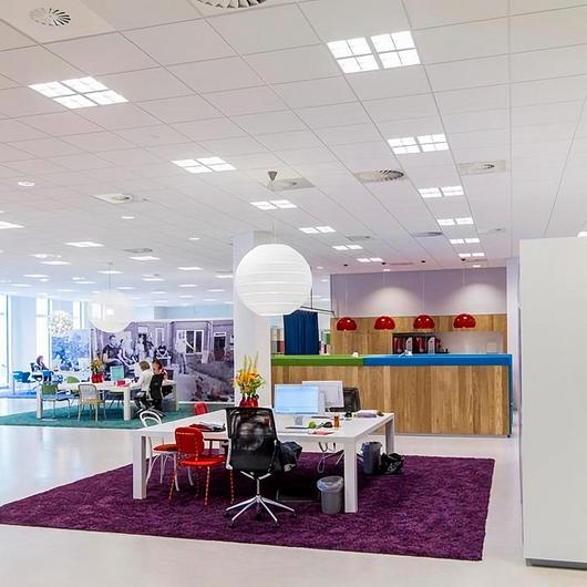 Panel acústico modular - Ecophon Opta™ E / Volcan