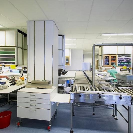 Panel acústico clínico - Ecophon Hygiene Clinic™ A / Volcan