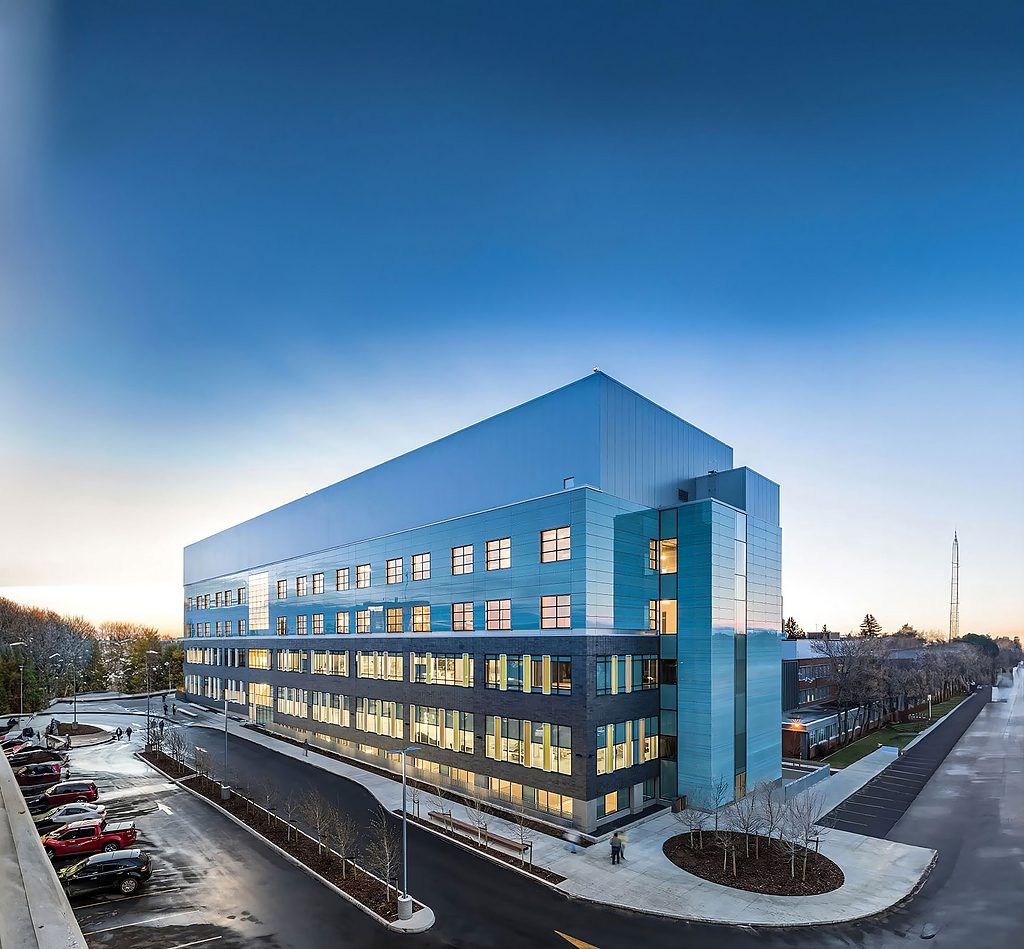 Solar Cladding in Hospital Retrofit from Mitrex