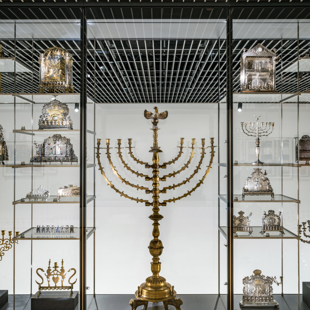 Gallery of Display Cases at Jewish Museum (NYC) - 2