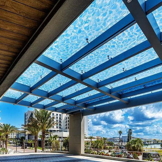 Impresión digital sobre vidrio en Alanik Hotel / Dialum