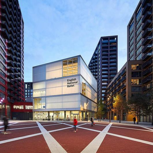 Profiled Glass at the English National Ballet