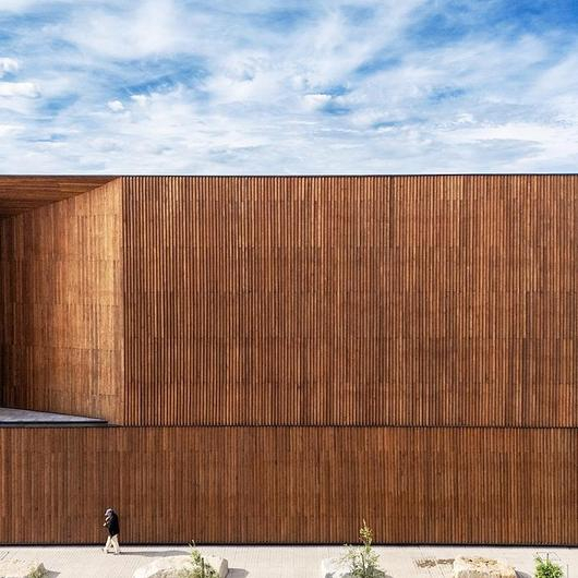 Revestimiento termotratado en Teatro de Constitución