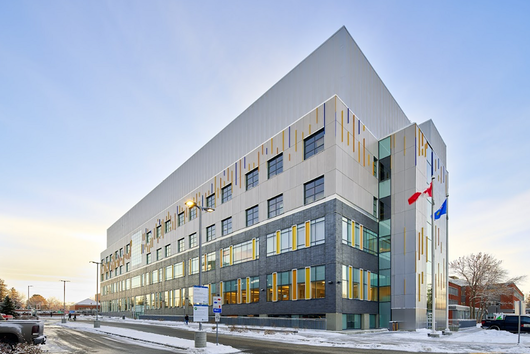 Solar Cladding in Hospital Retrofit from Mitrex