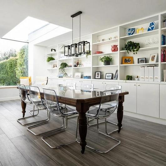 Eaves Skylight in Contemporary Extension / Glazing Vision
