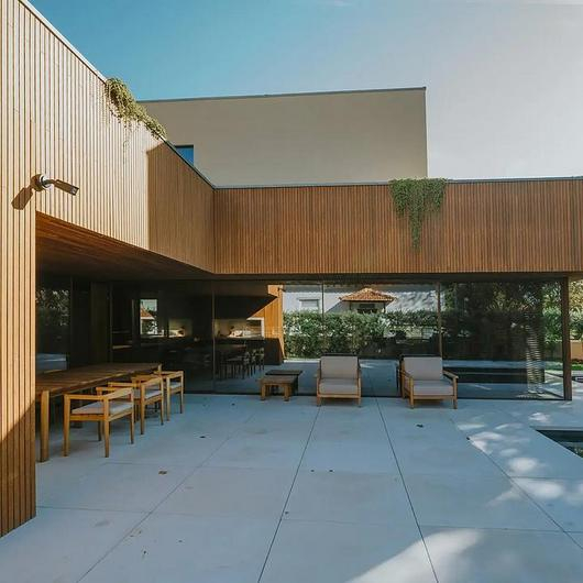 Bamboo Cladding in Miramar Villas / MOSO® Bamboo