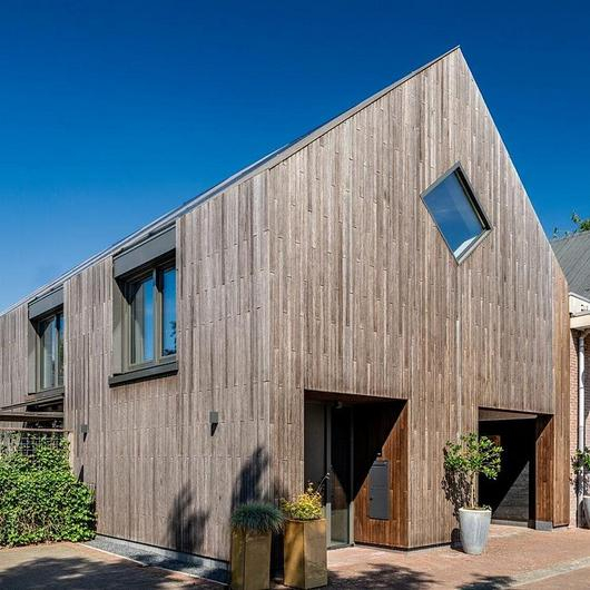 Bamboo Cladding in Biobased Passive House / MOSO® Bamboo