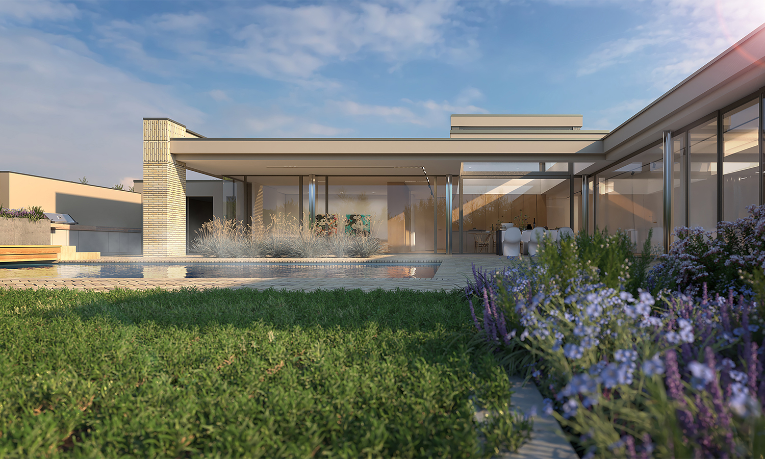 Gallery of Minimalist Drainage Design in a Hanover Bungalow - 8