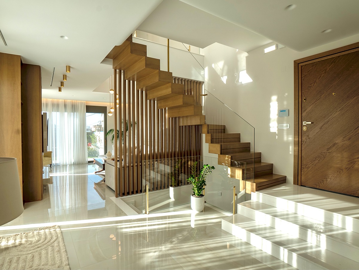 Custom Interior Woodwork in Private Residence from TSIGENIS WOODCRAFT