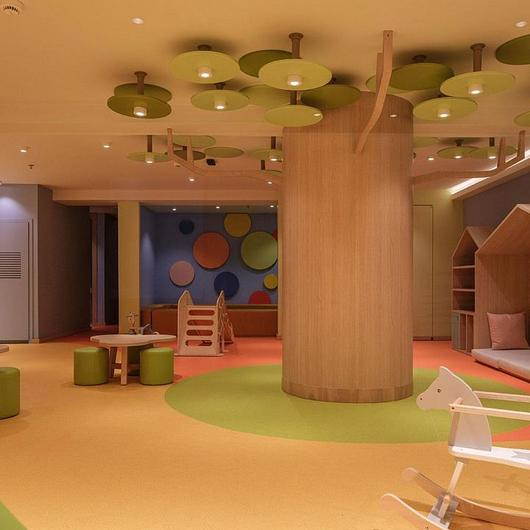 Custom Wood Elements in King Minos Kids Club / TSIGENIS WOODCRAFT