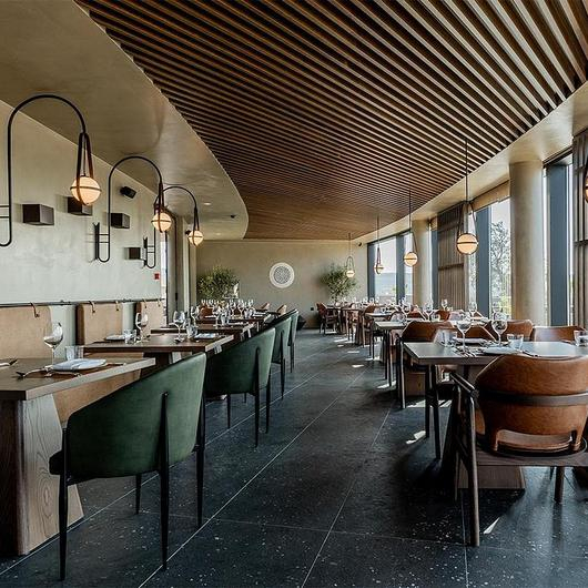 Custom Wood Constructions in Pnoé Breathing Life / TSIGENIS WOODCRAFT