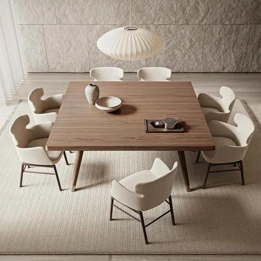 Wood & Concrete Base Tables / Flexform