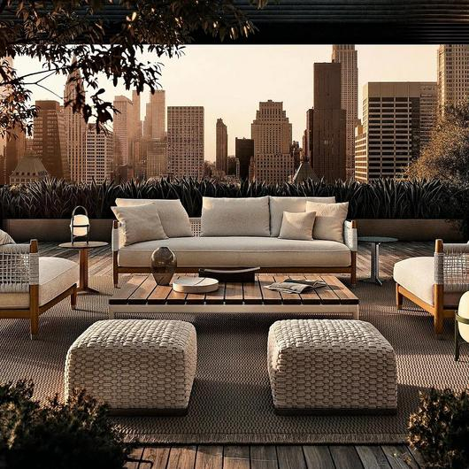 Outdoor Poufs / Flexform