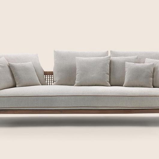 Frame-exposed Linear Sofas / Flexform